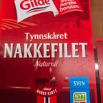 Tynnskåret nakkefilet naturell (svin) - Næringsinnhold og kalorier