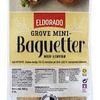 Grove minibaguetter fullkorn m/Linfrø
