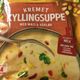 Kremet kyllingsuppe med mais og vårløk