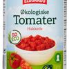 Økologiske tomater hakkede