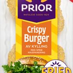 Crispy Burger av kylling - Næringsinnhold og kalorier