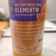Klementin juice med fruktkjøtt
