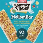 Mellombar - Sommervibber, Hvit sjokolade, kokos og ananas
